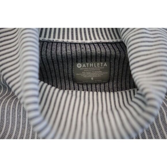 Athleta 348748 062 Women's Sz S Bright White Flurry Base Layer Turtleneck $89 - Picture 3 of 8